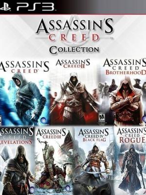 7 JUEGOS EN 1 ASSASSIN'S CREED COLLECTION PS3